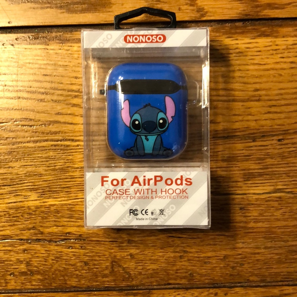 A stitch AirPod Case